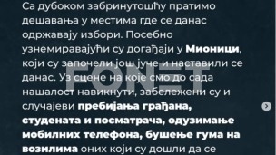 Zabrinutost zbog pritisaka